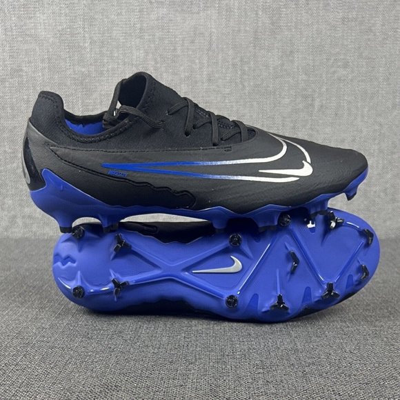 Nike Phantom GX PRO FG Low Soccer Cleats Shoes Black DD9463-040 Mens Size 11.5 - Picture 1 of 9